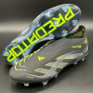Adidas Predator Elite Laceless FG Electric Stealth Pack JI1078 New Men’s Sz 7.5